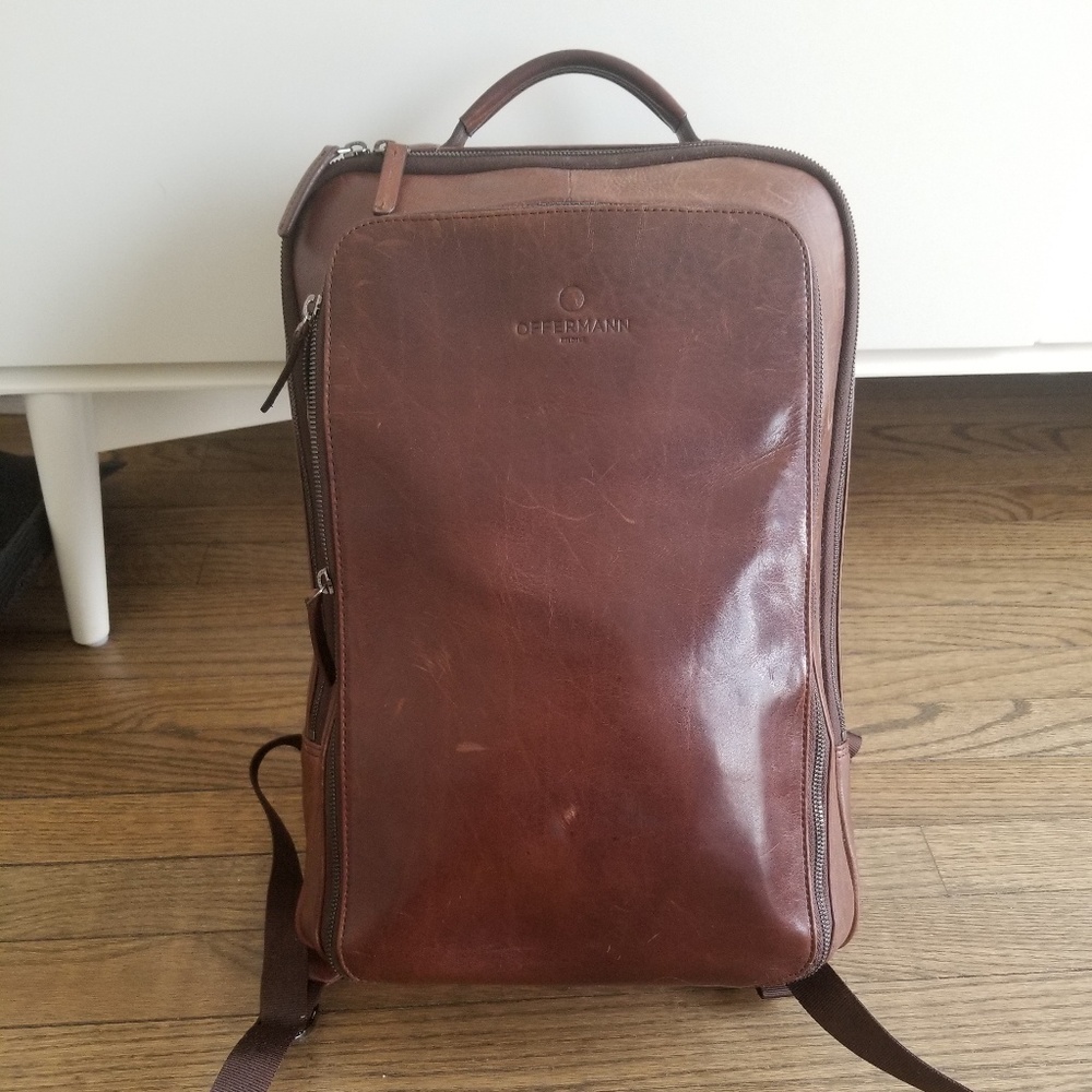 Offermann Leather Backpack